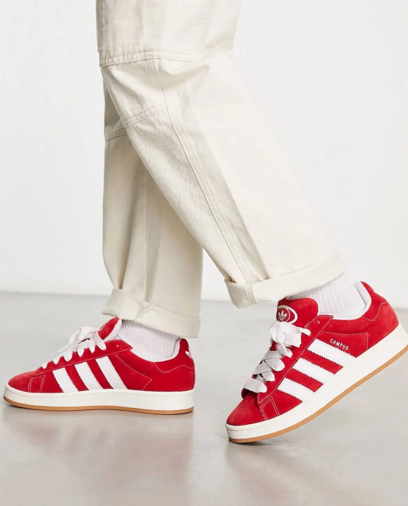 Adidas Campus 00s Better Scarlet Cloud White SA Sneakers 147036189