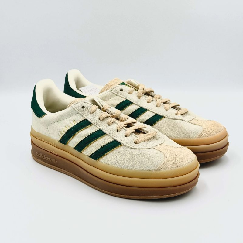 Adidas Gazelle Bold Magic Beige Collegiate Green SA Sneakers 153536894