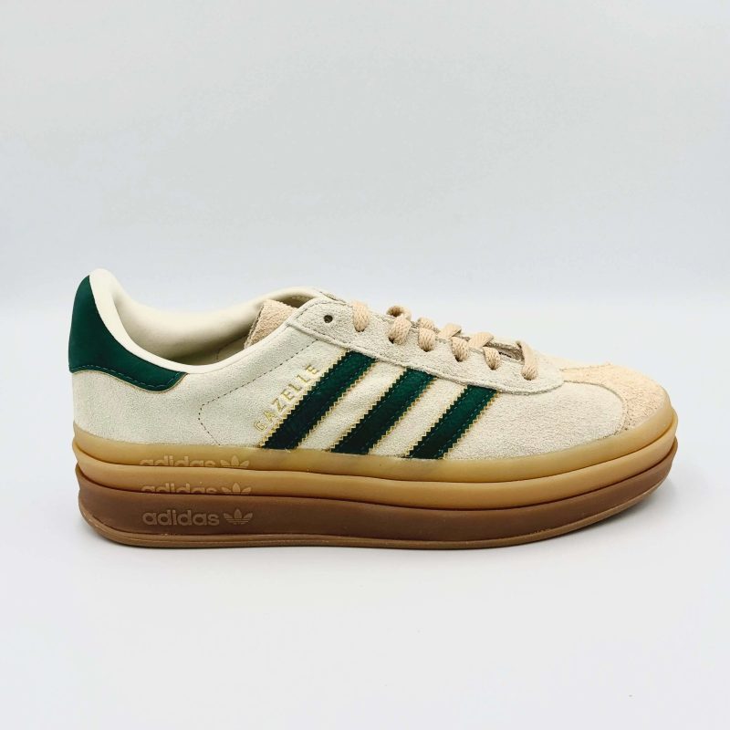 Adidas Gazelle Bold Magic Beige Collegiate Green SA Sneakers 153536973