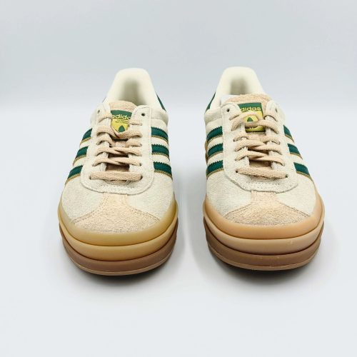 Adidas Gazelle Bold Magic Beige Collegiate Green SA Sneakers 153537161