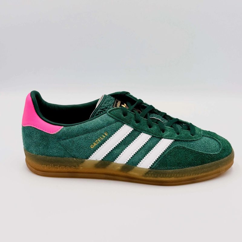 Adidas Gazelle Indoor Collegiate Green Lucid Pink SA Sneakers 149903667