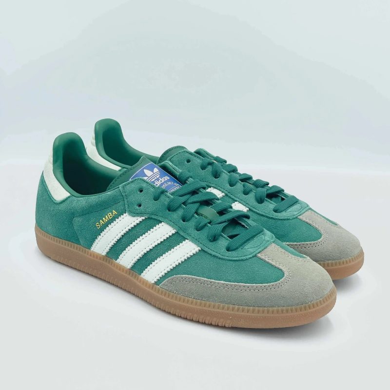 Adidas Samba OG Collegiate Green Gum Grey Toe SA Sneakers 138723286