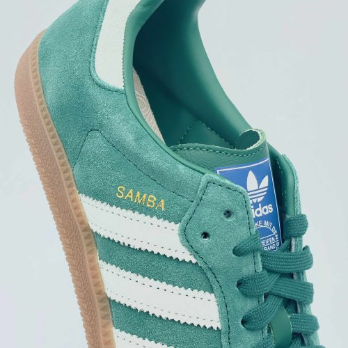 Adidas Samba OG Collegiate Green Gum Grey Toe SA Sneakers 74858120