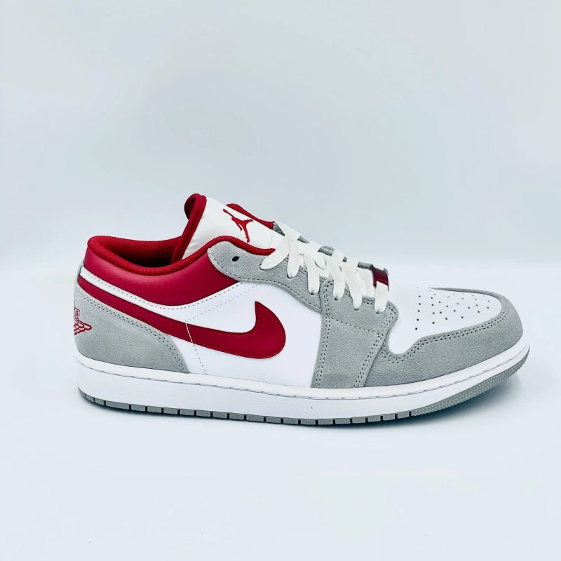 Jordan 1 Low Smoke Grey Gym Red SA Sneakers 138614625