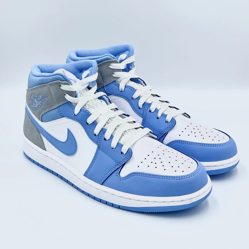 Jordan 1 Mid University Blue Grey SA Sneakers 138611183