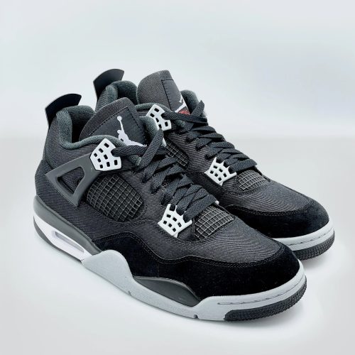 Jordan 4 Retro Black Canvas SA Sneakers 138595321