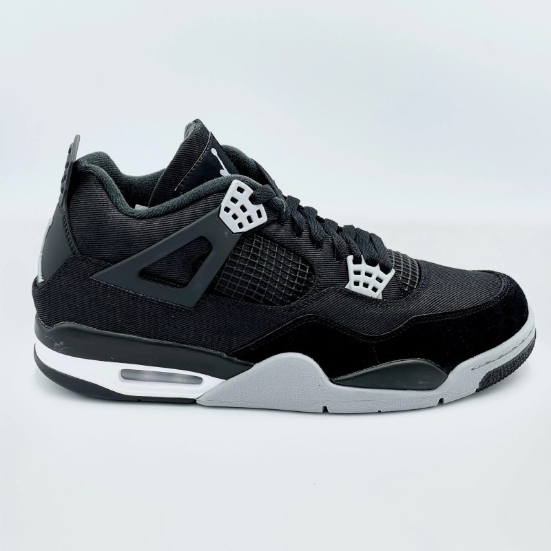 Jordan 4 Retro Black Canvas SA Sneakers 138595462