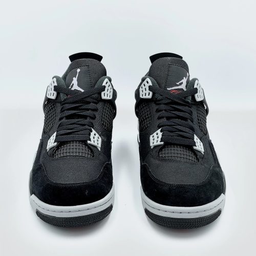 Jordan 4 Retro Black Canvas SA Sneakers 138595525