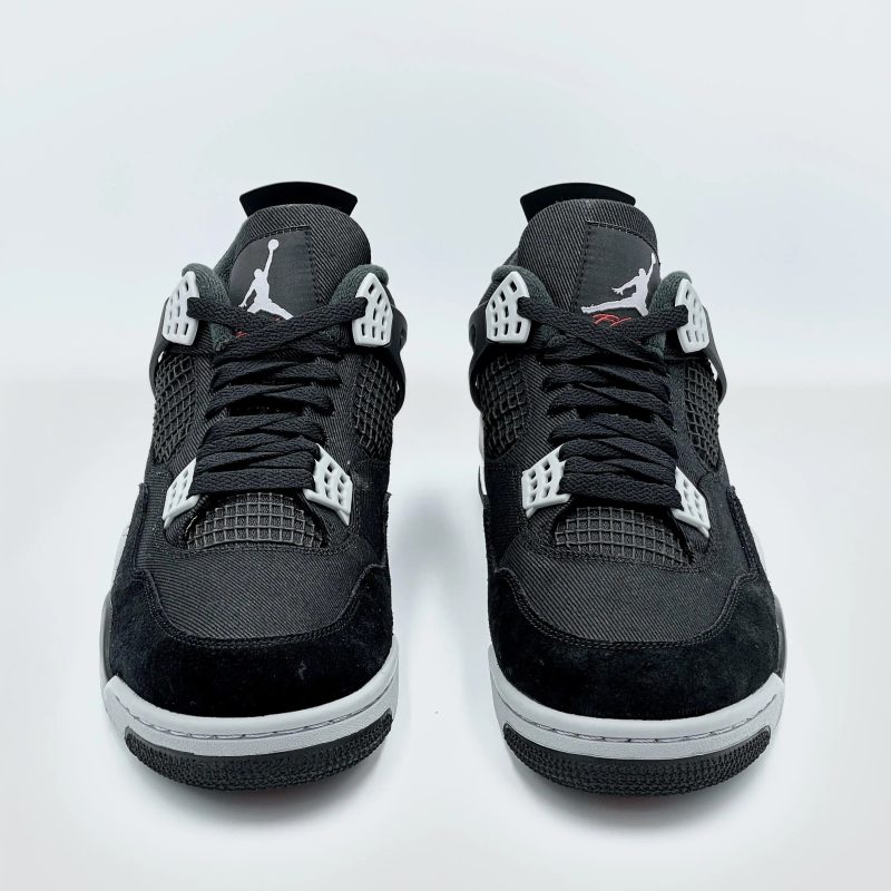 Jordan 4 Retro Black Canvas SA Sneakers 138595525