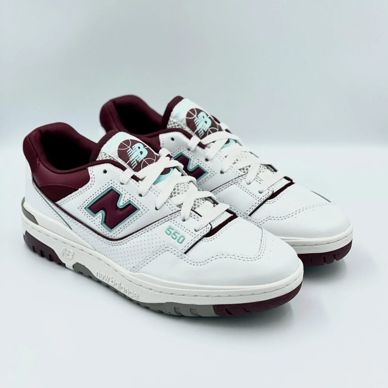 New Balance 550 Burgundy Cyan SA Sneakers 138639889