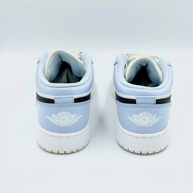 SA SNEAKERS Air Jordan 1 Low Ice Blue Black GS 3