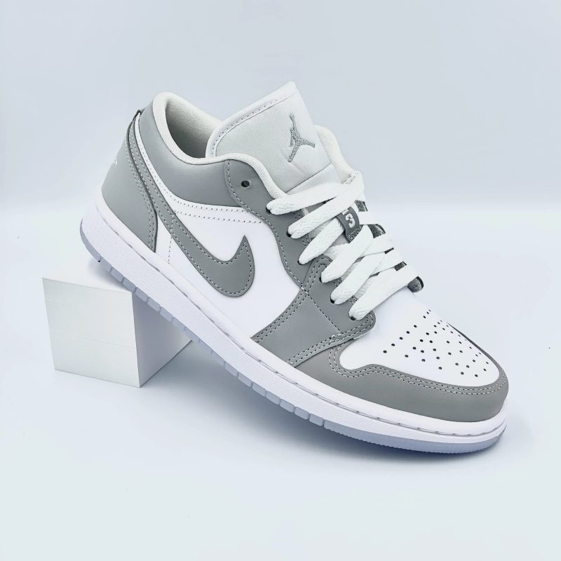 SA SNEAKERS Air Jordan 1 Low Wolf Grey W 5