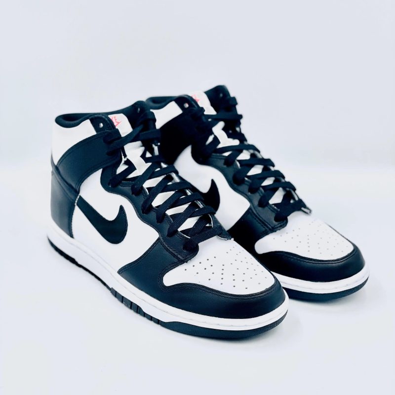 SA SNEAKERS NIKE DUNK HIGH BLACK WHITE W 1